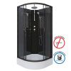 Душевая кабина Niagara Classic 65011434BKT 90х90 четверть круга без крыши ориентация универсальная
