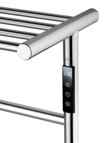 Полотенцесушитель электрический Wonzon & Woghand Bonn WW-AL402-CR 50х50 хром - фото 4