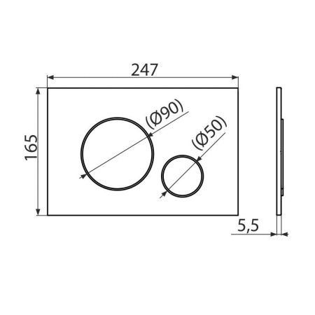 Инсталляция для унитаза Alcadrain  AM101/1120-4:1 RU M678-0001