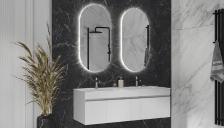 Тумба под раковину Velvex PULSUS tpPUL.140-21 140х50 подвесная цвет белый