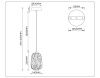Светильник подвесной Ambrella Light Crystal (Црыстал) LH30101