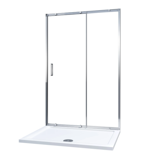 Душевая дверь GOOD DOOR SPIRIT СП00021 140x190 стекло прозрачное профиль хром - фото 4