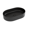 Раковина из сантехнического фарфора Ceramica Nova ELEMENT CN6048MB 60х40 накладная цвет черный