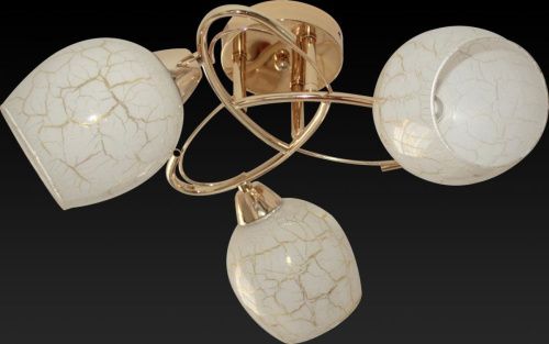 Люстра потолочная Toplight Janelle Gold (Джанелле Голд) TL7440X-03FG - фото 3