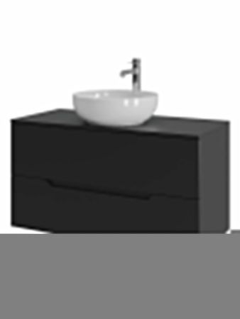 Тумба с раковиной Orange Line Li-100TubMDF+B07-420W 100х50