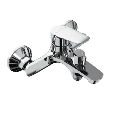 Смеситель для ванны Tokito HAPPO TOK-HAP-1014 настенный хром