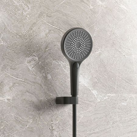 Душевая система Vincea VSFW-2F12TMB встраиваемая в стену цвет черный с термостатом