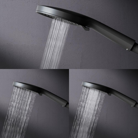 Душевая стойка Am.Pm X-Joy F0785A422 настенная цвет черный с термостатом