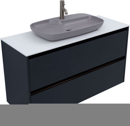 Тумба под раковину Allen Brau Activity 1.34007.AM 120х50 подвесная цвет черный