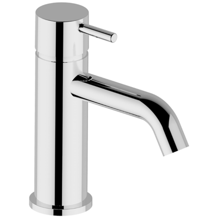 Смеситель Cisal Less New LN00054021 на раковину/столешницу хром