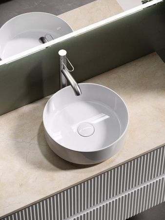 Тумба под раковину Sancos SNOB R SNR100W 100х40 подвесная цвет белый