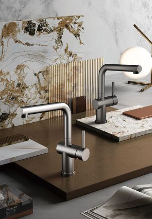 Смеситель для кухни Splenka S205 S205.40.06 на мойку черный