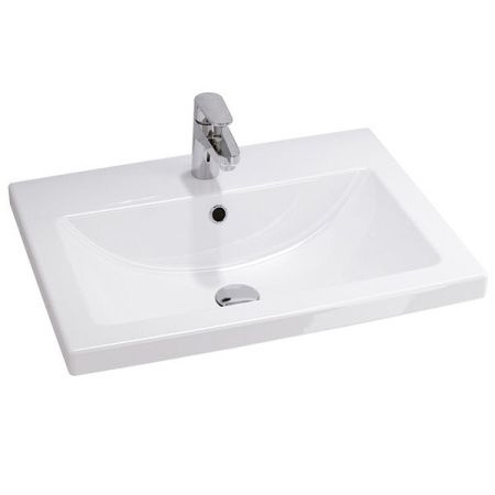 Тумба с раковиной Comforty Осло 00-00006117CF 70х50 напольная цвет серый