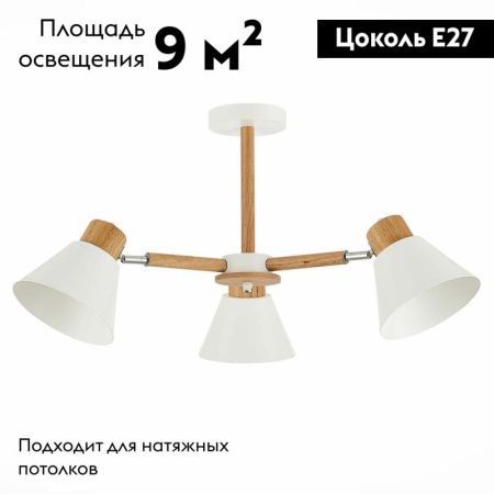 Люстра на штанге Evoluce Buve (Буве) SLE103702-03