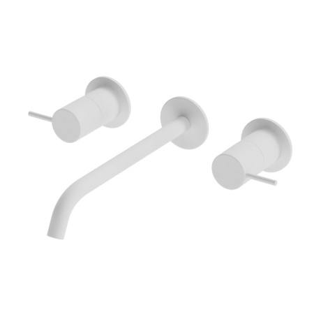 Смеситель Cezares LEAF LEAF-BLI3L-20-L-BIO встраиваемый белый матовый