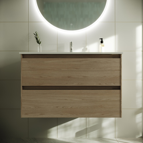 Тумба под раковину Sancos Cento CN80KE 79х45х50 настенная - фото 4
