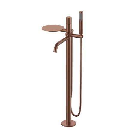 Смеситель Boheme Stick 129-BRB.2 напольный бронза брашированная