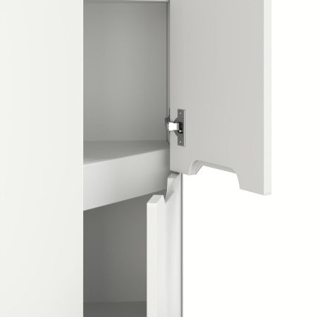 Шкаф-пенал Onika Айленд 403082 40х190 напольный цвет белый