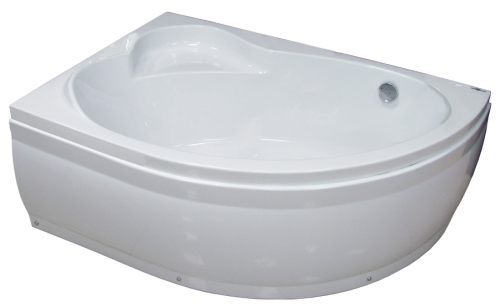 Ванна акриловая Royal Bath ALPINE RB819101L 160х100 пристенная асимметричная - фото 3