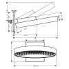 Верхний душ Hansgrohe Rainfinity 26230670 35х35 черный