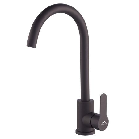 Смеситель для кухни Fashun A54001N-38 на мойку серый