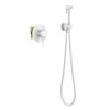 Смеситель с гигиеническим душем Timo Saona 2389/16SM встраиваемый в стену белый