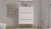 Тумба под раковину Velvex JILL tpJIL.60.2Y-233 60х30 подвесная цвет белый