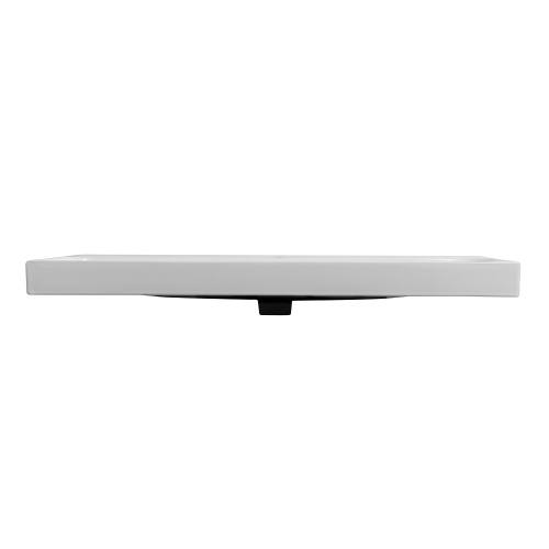 Раковина керамическая BelBagno Marino-Cer BB-8078-100 101х46 накладная цвет белый глянцевый - фото 5