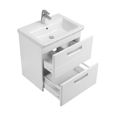 Тумба под раковину Roca The Gap Original ZRU9302879 60х40 подвесная цвет белый