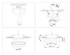 Светильник встраиваемый Ambrella Light GX53 Acrylic tech TN5215