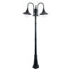 Садово-парковый светильник Arte Lamp Malaga (Малага) A1086PA-3BG