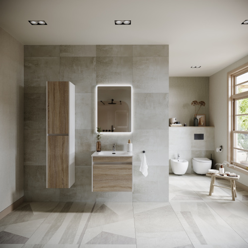 Тумба под раковину Sancos Smart SM60E 59х45х50 настенная - фото 3