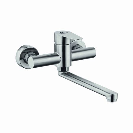 Смеситель для кухни Fashun A54615 настенный сатин