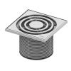 Декоративная решетка Tece TECEdrainpoint S 3660003 цвет хром