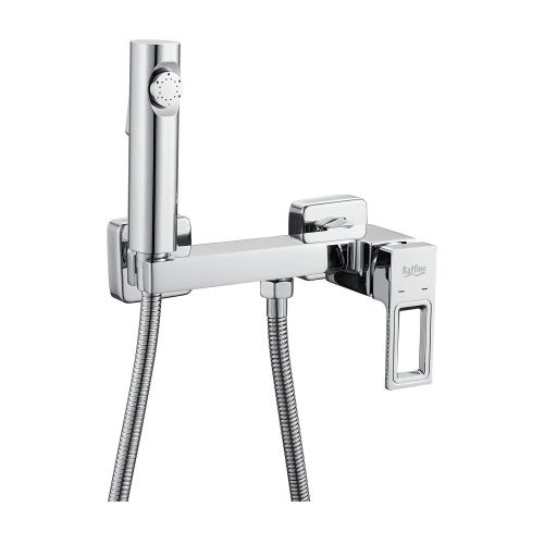 Гигиенический душ со смесителем Raffine F0596-1 хром - фото 2