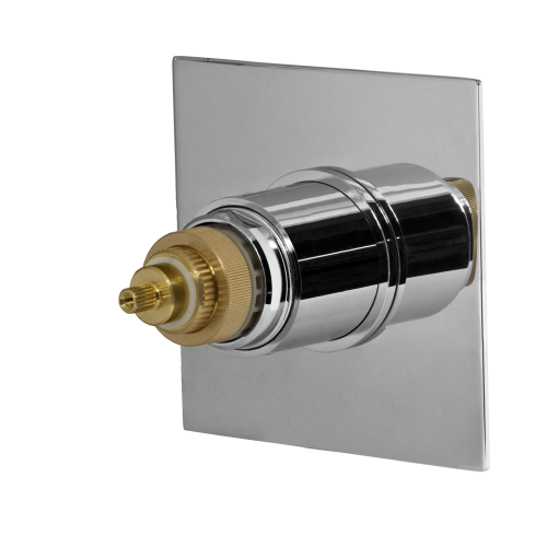 Смеситель для душа Remer Q-Elegance QT30 встраиваемый в стену хром с термостатом - фото 5