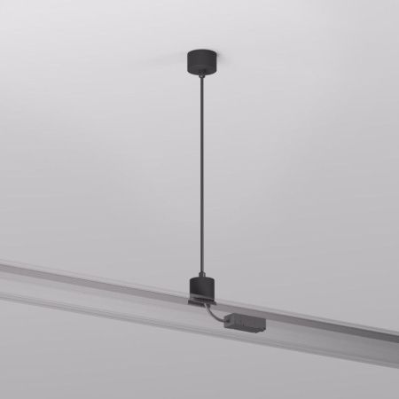 Подвод питания для подвесного монтажа трека Denkirs SMART BASE (СМАРТ БАСЕ) TR2124-BK