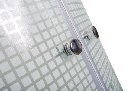 Душевая кабина AvaCan L910N 100х100 четверть круга без крыши ориентация универсальная