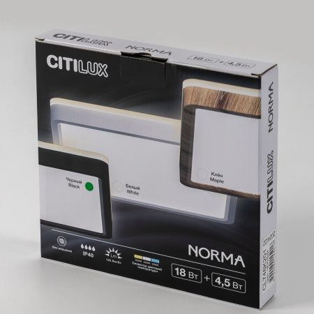 Светильник настенно-потолочный Citilux Norma (Норма) CL748K201