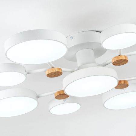 Люстра потолочная LED4U L3201-780 WT