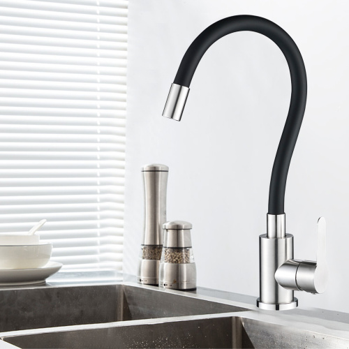 Смеситель для кухни WesnaArt Eko EKO05-140 на раковину/столешницу сатин - фото 3