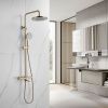 Душевая стойка Rose R3936G настенная цвет золото