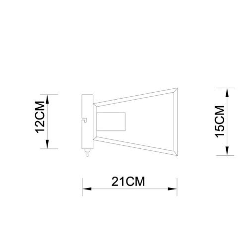 Бра Arte Lamp BRUSSELS (БРУССЕЛС) A8030AP-1WH - фото 3