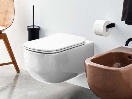 Чаша унитаза подвесная CIELO Era-Eco ERVSK цвет белый без сиденья безободковая