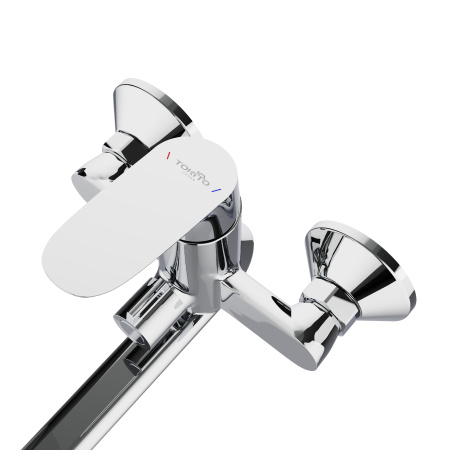 Смеситель для ванны Tokito SEMBOKU TOK-SEM-1015 настенный хром