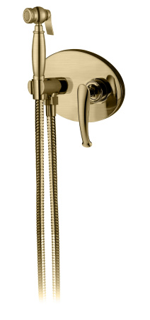 Гигиенический душ со смесителем AltroBagno Beatrice AltroBagnoBeatrice060111Br бронза