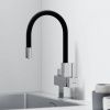 Смеситель для кухни Sancos Arno SC4005CH на мойку черный/хром