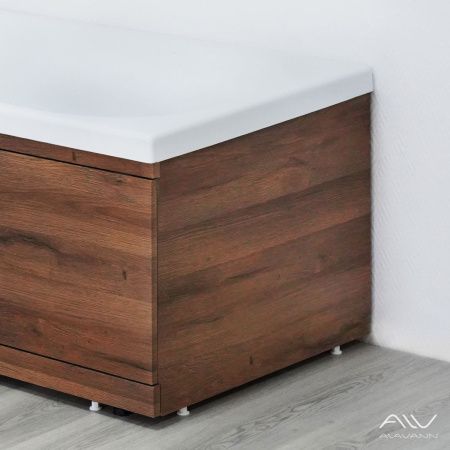 Экран под ванну Alavann Rita 75 см ALV0768003 торцевой МДФ коричневый