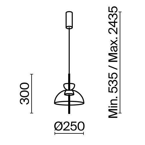 Светильник подвесной Maytoni Bangkok Modern MOD185PL-L11B3K2 - фото 3