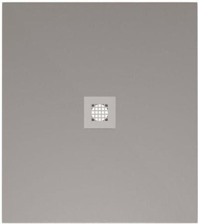 Душевой поддон Allen Brau Priority 8.31005-PGM 100х100 искусственный камень серый без каркаса